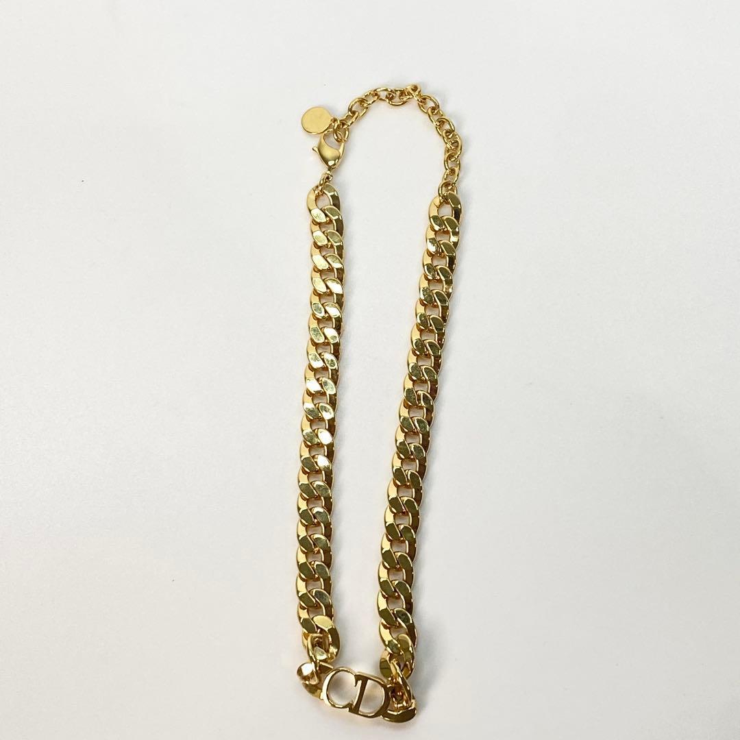 美品 ディオールDIOR CDアイコン 喜平 ネックレス._画像4