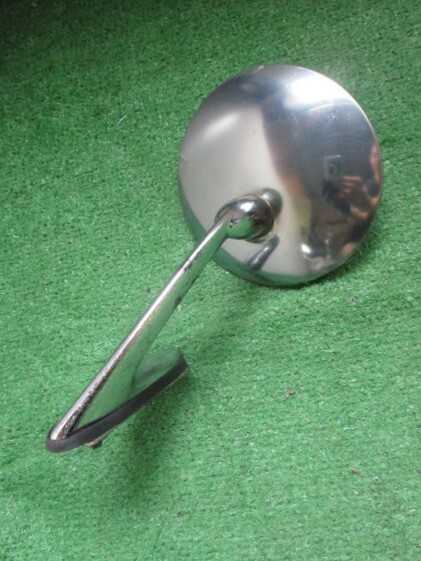 丸ミラー メッキ フェンダーミラー 旧車 汎用 ②_画像2