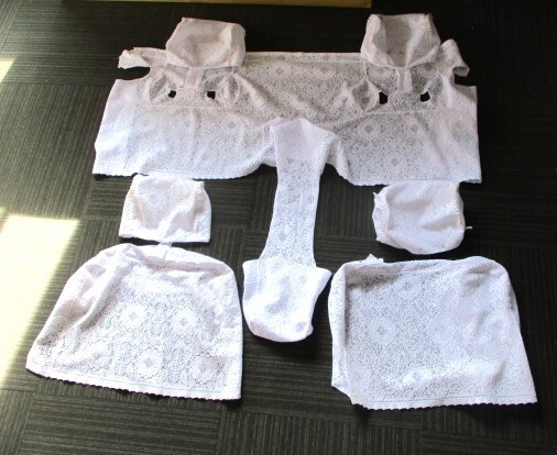 クラウンセダン TSS10 シートカバー レース ハーフ H27年 トヨタ タクシー_画像1