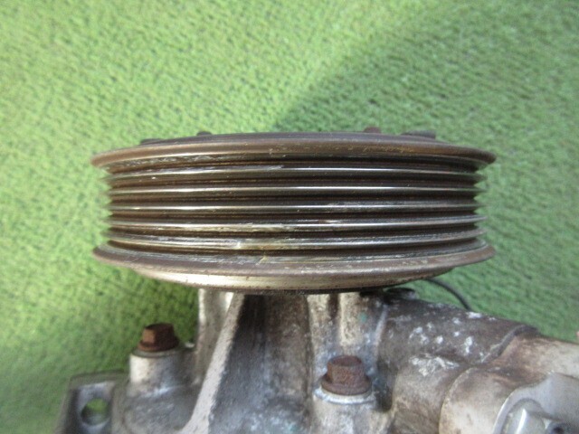 デイズルークス B21A エアコンコンプレッサー 7813A906 T26160BA Valeo クーラーコンプレッサー 27630-6A00H H28年 動作未 DAYZ ROOX_画像3