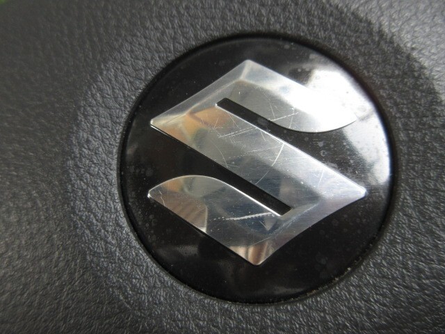 ワゴンR MH23S ステアリング レザー 48110-82K51-P4Z ハンドル グレー 中身なし エアバック取り外し済み スズキ H22年_画像3