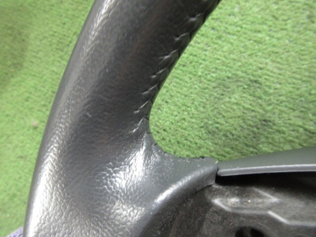 ワゴンR MH23S ステアリング レザー 48110-82K51-P4Z ハンドル グレー 中身なし エアバック取り外し済み スズキ H22年_画像8