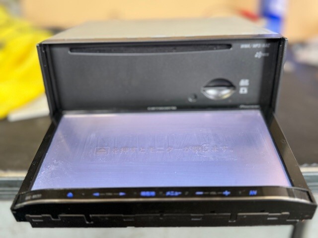 カロッツェリア メモリーナビ 楽ナビ AVIC-MRZ03-2 地図2012年 CD ワンセグ 通電確認OK carrozzeria_画像4