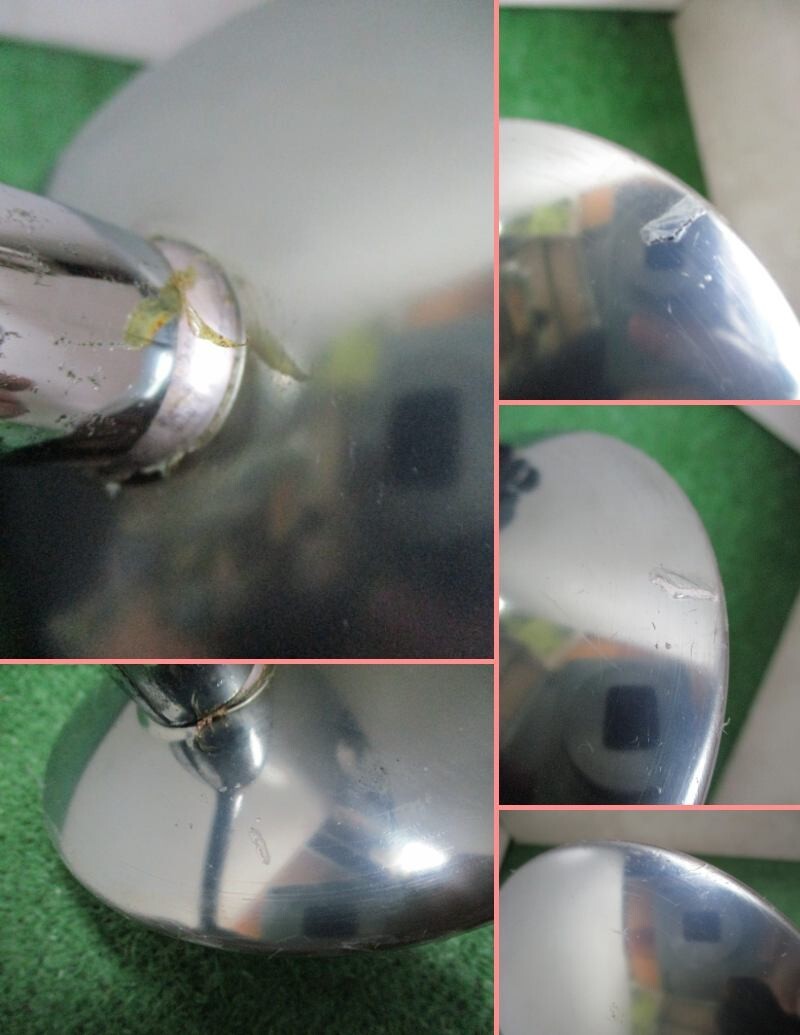 丸ミラー メッキ フェンダーミラー 旧車 汎用 ②_画像8