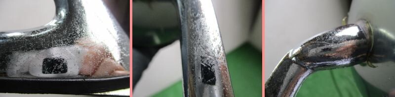 丸ミラー メッキ フェンダーミラー 旧車 汎用 ②_画像10