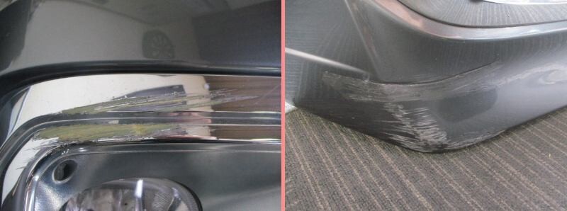 ステップワゴン スパーダ RK5 フロントバンパー NH737M ポリッシュドメタルM 71101-SZW-Z000 ホンダ 【発送は法人宛のみ! 個人手渡し可!!】_画像6