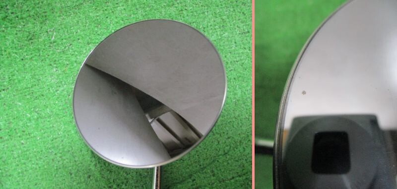 丸ミラー メッキ フェンダーミラー 旧車 汎用 ②_画像6