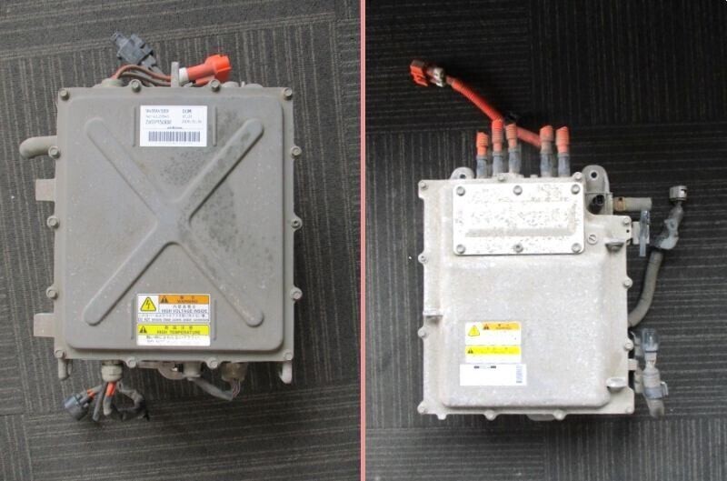 アイミーブ HA3W バッテリーチャージャー 9499A189 インバーター 9499A170 三菱 i-MiEV 走行距離45730km_画像1