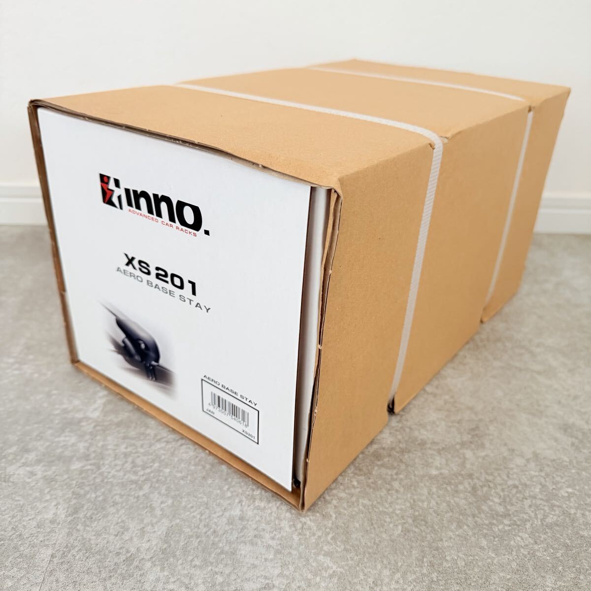 【未開封】 カーメイト inno XS201 ルーフキャリア エアロベース ステー スムースルーフ_画像1