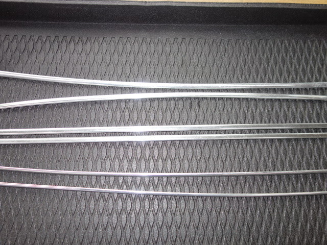 VW空冷ビートルタイプ１ ボディモールディング 6本 純正 中古 当時物_画像4