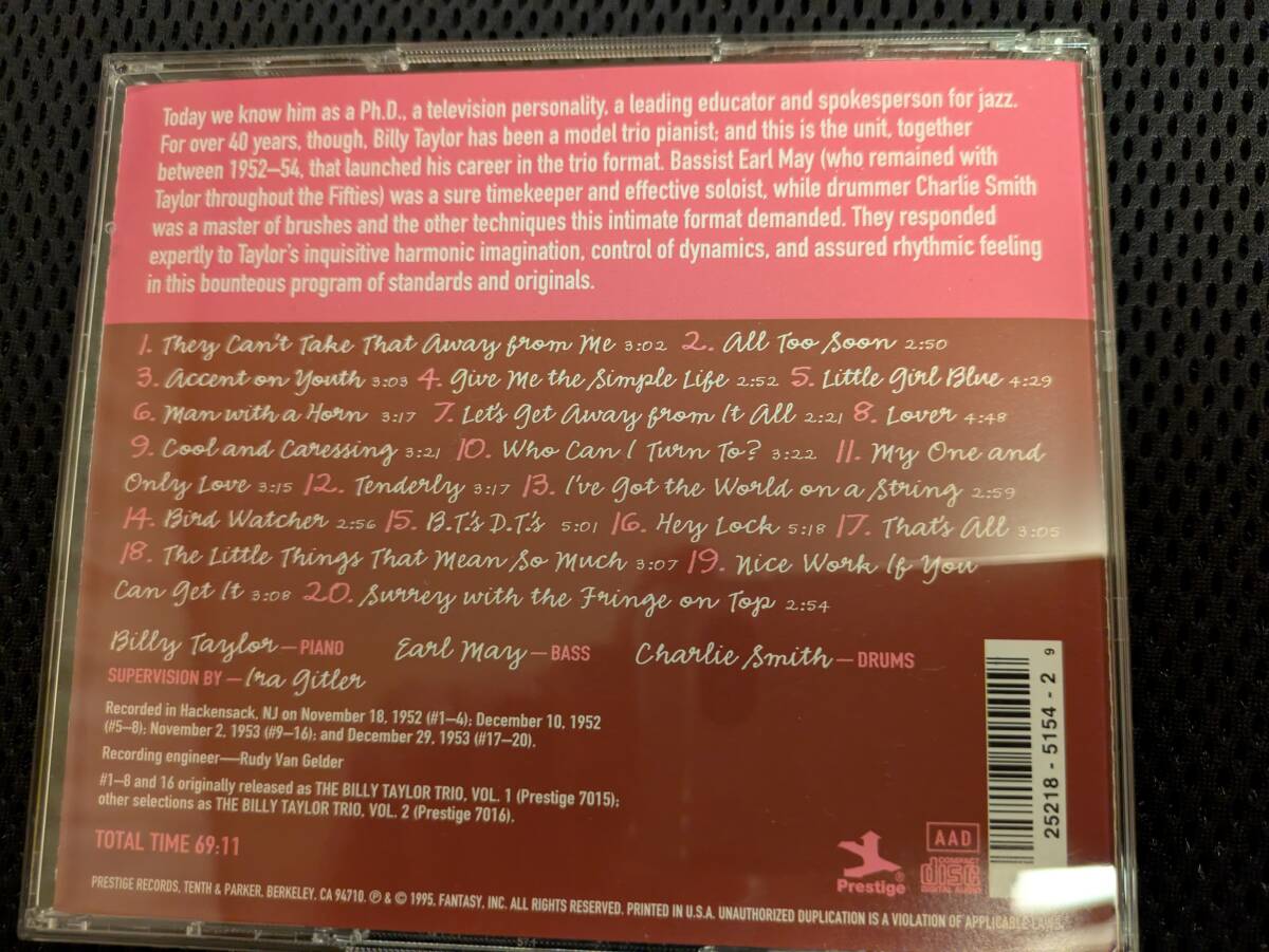 Billy Taylor Trio Billy Taylor_画像4