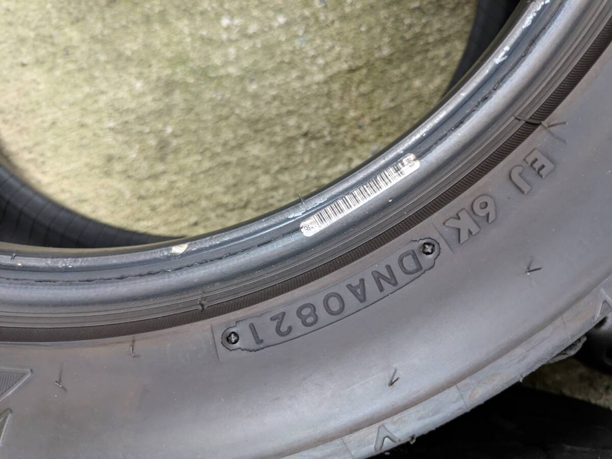 ブリヂストン　ＲＥ－７１ＲＳ　１９５／５０Ｒ１５　中古２本_画像6