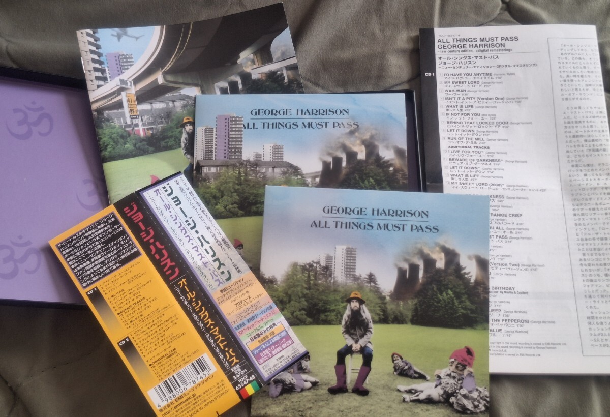 帯付2CD(GH/ TOCP-65547・48)◆ ジョージ・ハリスン/ George Harrison●2001年(1970)『 All Things Must Pass~New Century Edition』_画像4