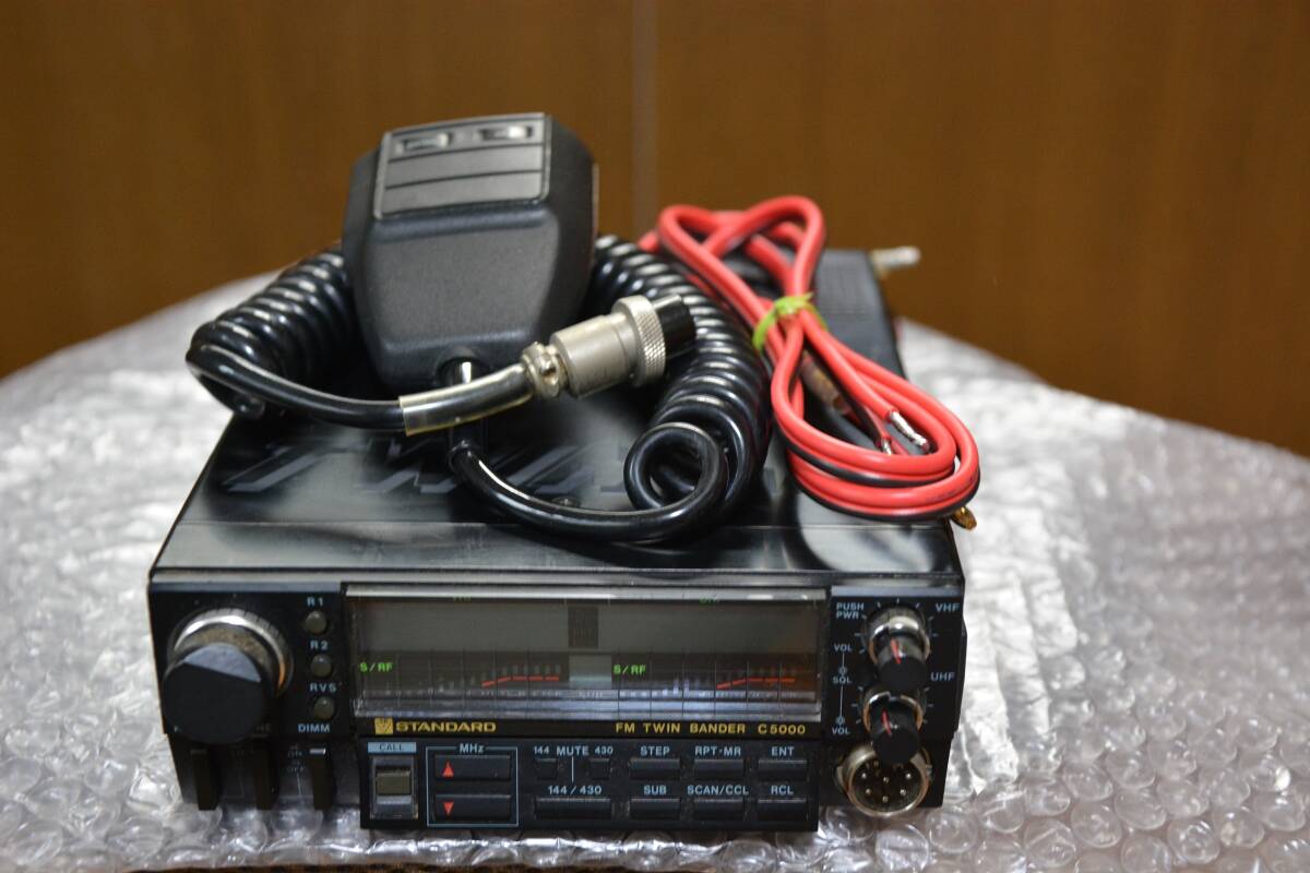 STANDARD C5000 144/430MHzモ－ビルトランシーバー _画像3