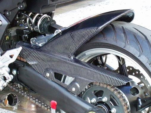 ★10％OFF★業(yè)販価格はお問合せ下さい★新品クレバーウルフ　綾織カーボンリアフェンダー Ninja 1000 11~24 10Z1-207-03