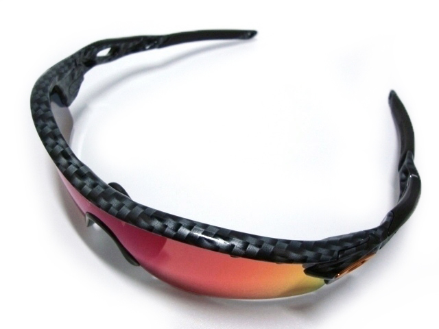 定価4.2万OAKLEY RADARLOCK POLARIZED偏光ミラーレンズPrizm Road Iridium/Carbon Fiber CUSTOMレーダーロック サングラス カスタム メンズ_画像5