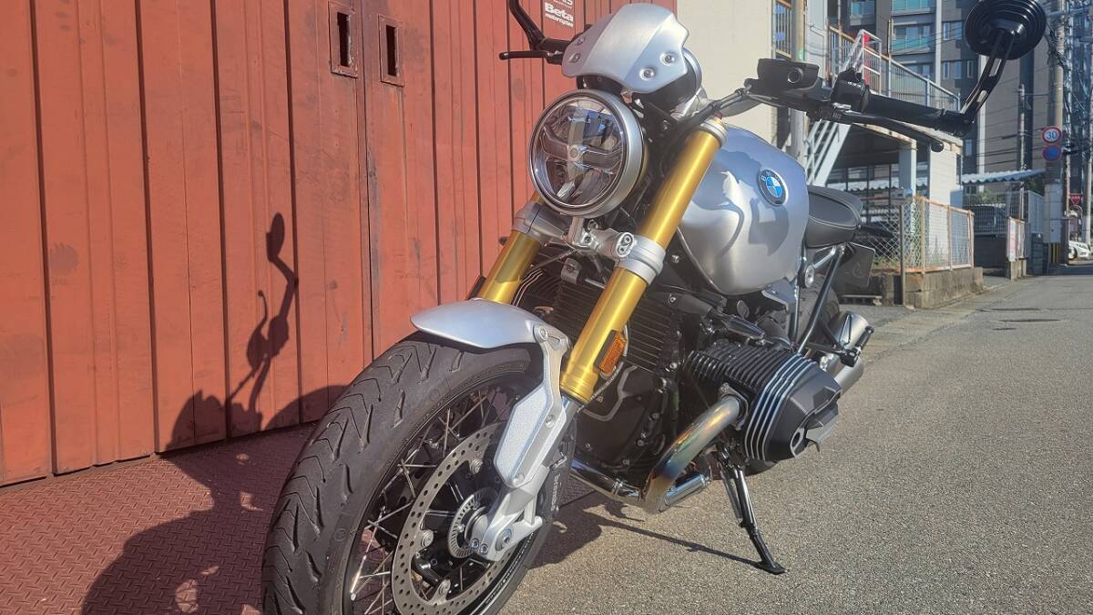 ** один владелец! хранение в помещении! пробег небольшой!BMW R nineT Option 719 aluminium & billet упаковка стандартный дилер первоклассный б/у машина!**