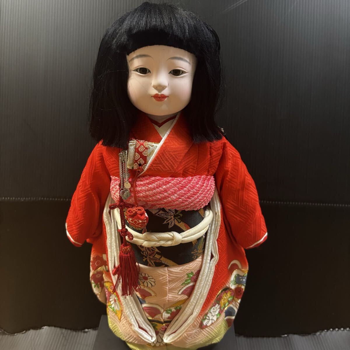 座敷童子(チョウピラコ)様の宿る人形 呪物 曰く付き 市松人形 日本人形 女の子 着物 置物 市松人形_画像1