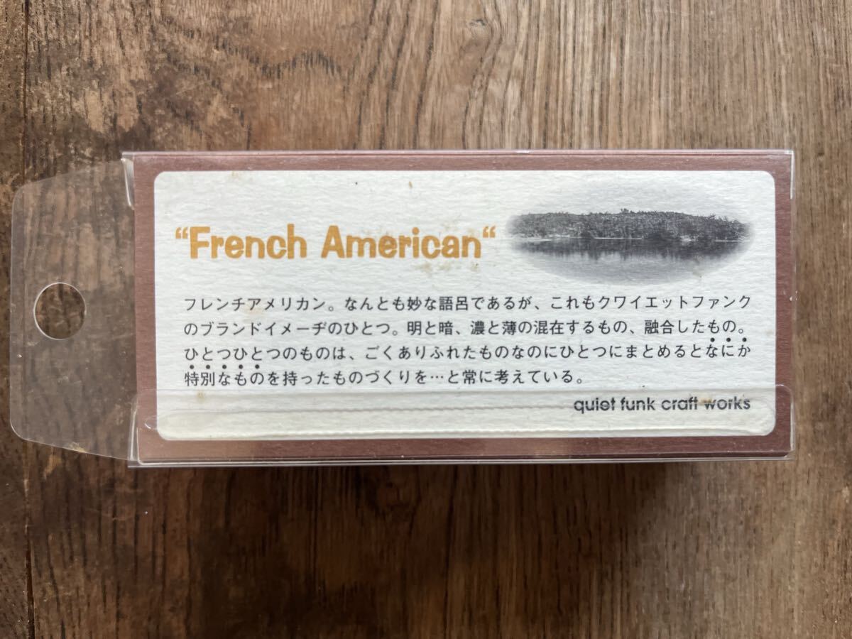 quiet funk クワイエットファンク SNAFF VIE 未使用 美品 topwater トップウォーター_画像2