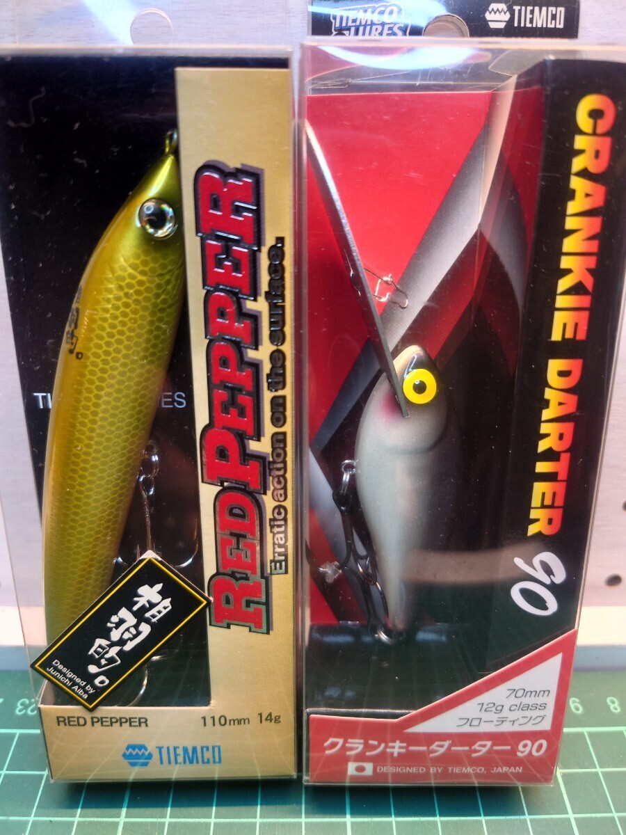 【極美品】ティムコ　レッドペッパー　相羽的。　クランキーダーター90　2個セット_画像1