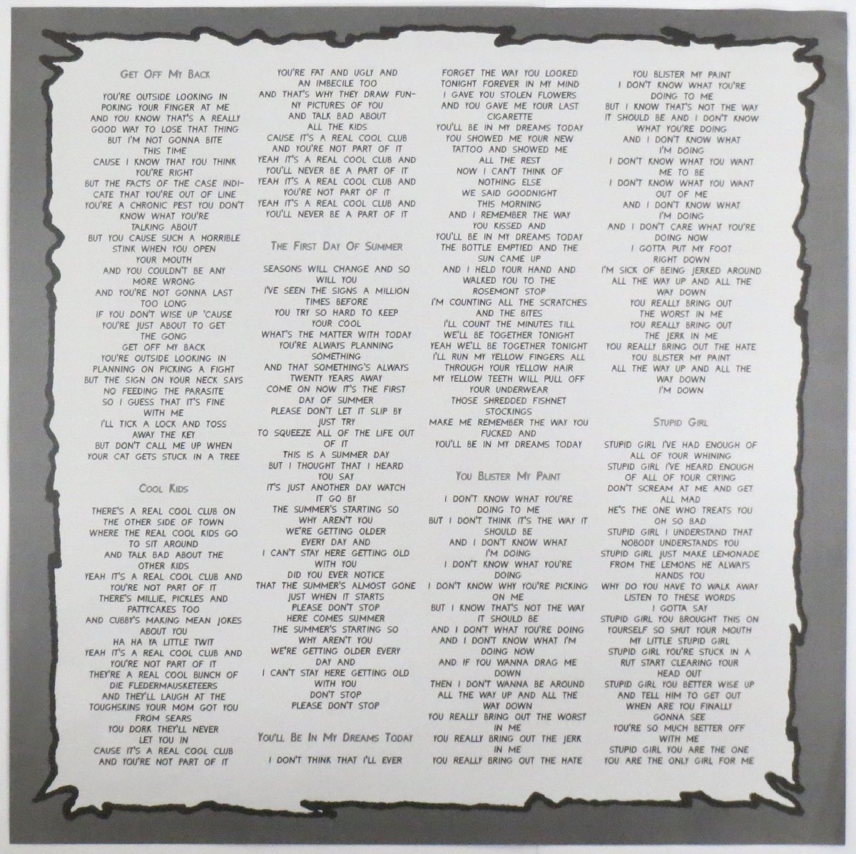 SCREECHING WEASEL / BARK LIKE A DOG / FAT547-1［スクリーチング・ウィーゼル, VINYL, LPレコード］_画像5