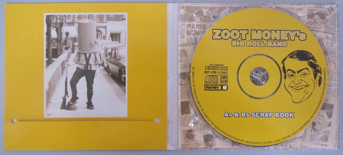 ZOOT MONEY'S BIG ROLL BAND / As & Bs SCRAPP BOOK / REP 4796 輸入盤 ［エリック・バードン、アニマルズ］中古CD_画像3