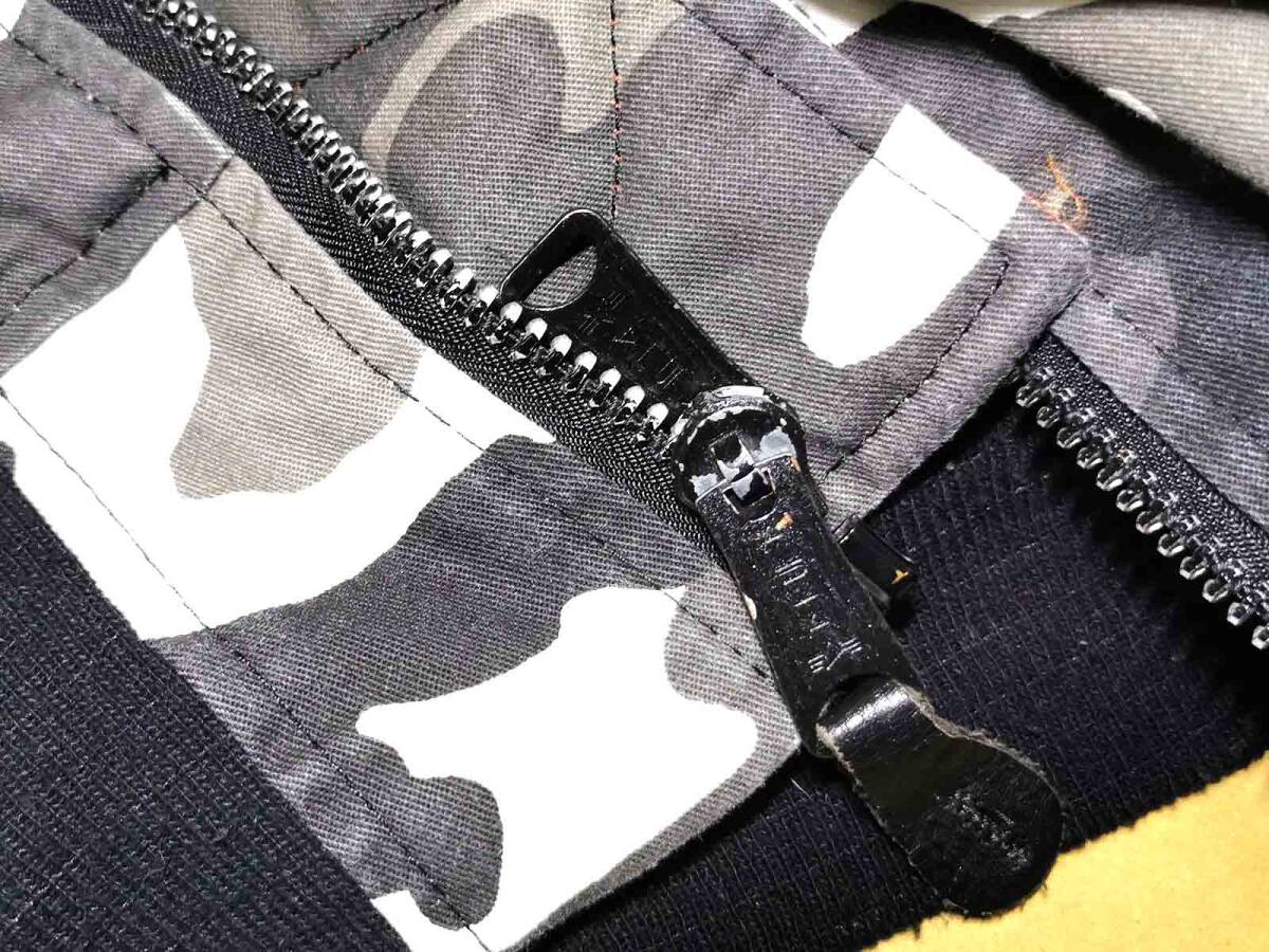 ALPHA,シティ-カモ,カモフラ,MA-1,made in usa,X-SMALL,Flight Jacket,アルファ,フライト,迷彩,1980～90年代?,ミリタリー,古着,ヤマト着払_画像7
