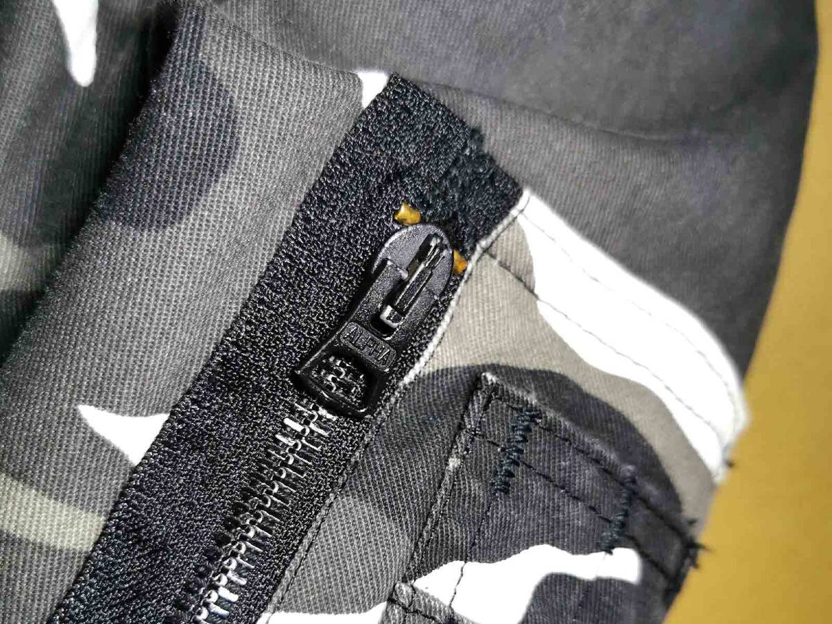 ALPHA,シティ-カモ,カモフラ,MA-1,made in usa,X-SMALL,Flight Jacket,アルファ,フライト,迷彩,1980～90年代?,ミリタリー,古着,ヤマト着払_画像6