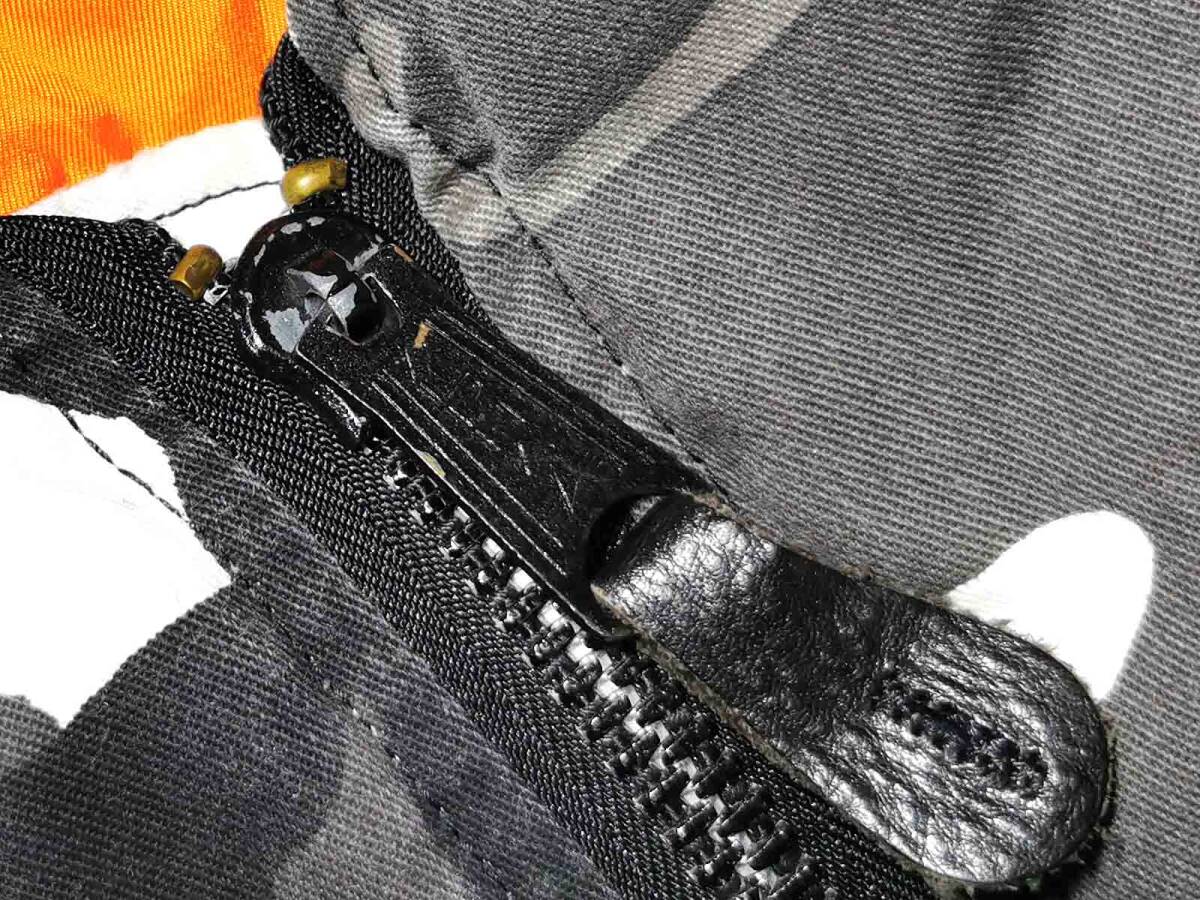 ALPHA,シティ-カモ,カモフラ,MA-1,made in usa,X-SMALL,Flight Jacket,アルファ,フライト,迷彩,1980～90年代?,ミリタリー,古着,ヤマト着払_画像5