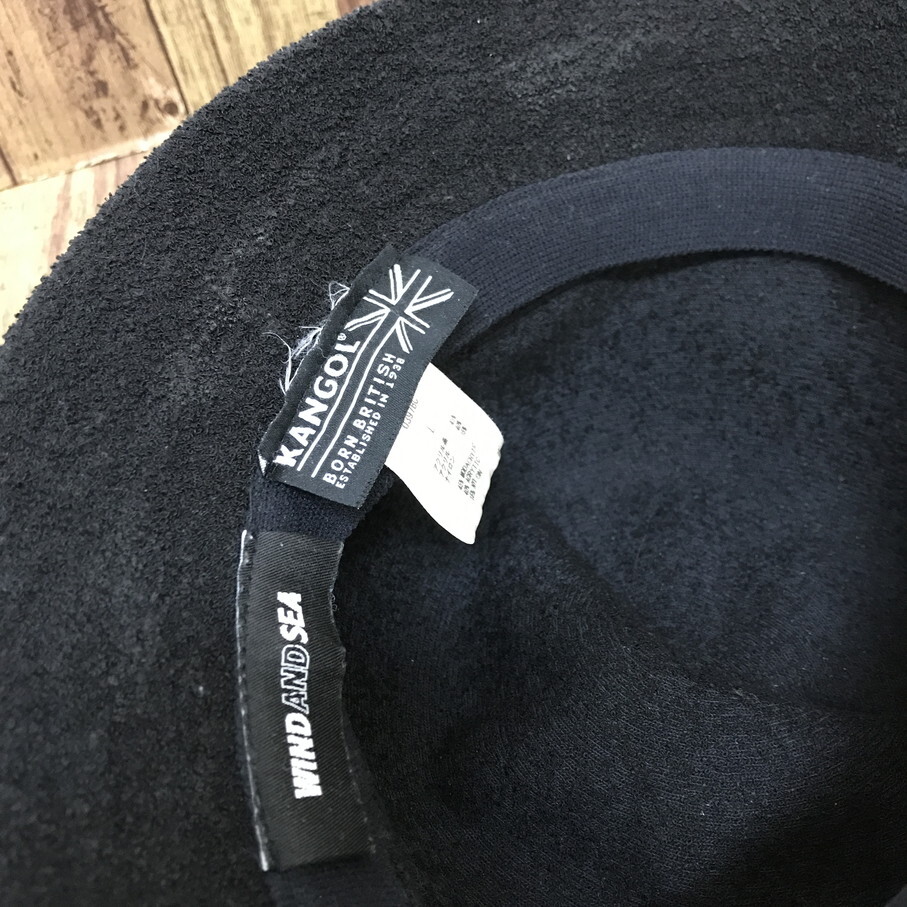 KANGOL × WIND AND SEA BERMUDA CASUAL 21SS カンゴール × ウィンダンシー ハット【F0368-004】_画像9