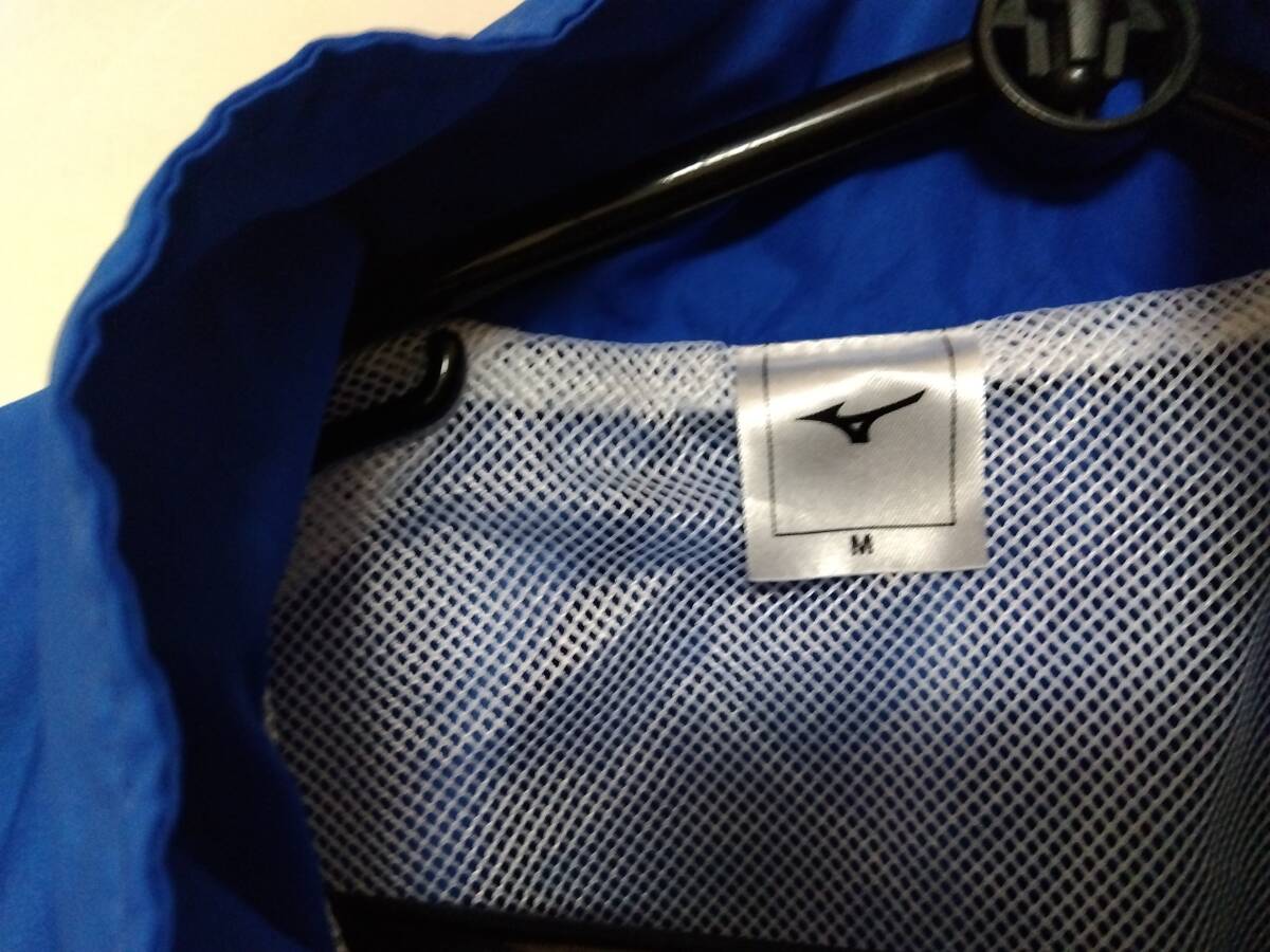 美品！ミズノ mizuno ☆裏メッシュナイロンジャケット サイズM　送料ゆうパケットポストミニ180円_画像3