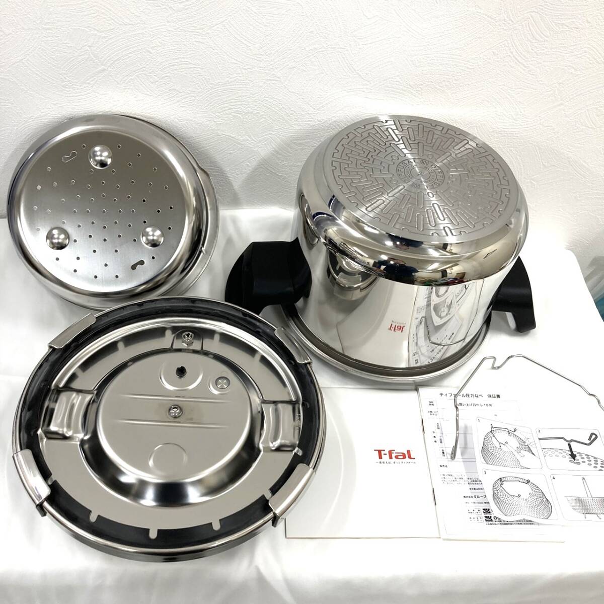 0301 ティファール T-fal 圧力鍋 クリプソ クレール 4L 2～4人用 調理器具 鍋 ブランド ※使用はしてないです キッチン 鍋_画像3