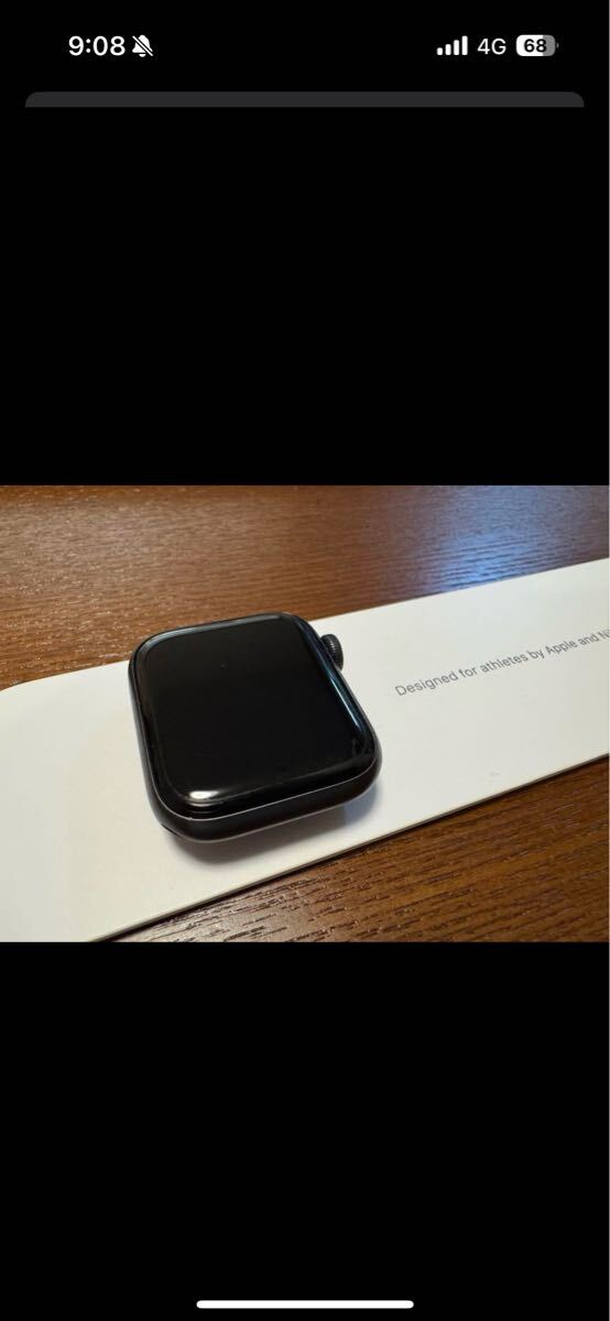 Apple Watch Nike SE 40mm アルミニウム スペースグレー_画像4