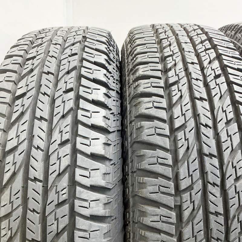 中古タイヤ 175/80r15 タイヤ ヨコハマ ジオランダ― A/T G015 4本セット キックス パジェロミニ テリオスキッド 中古 15インチ_画像3