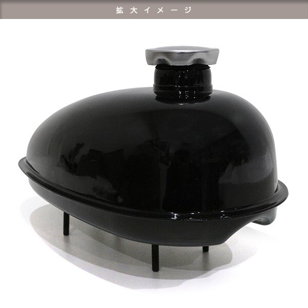 ミニガソリンタンク 2L ブラック オートバイ用 燃料タンク 燃料キャップ タンク キャップ コック ON/OFF レストア カスタム ドレスアップ