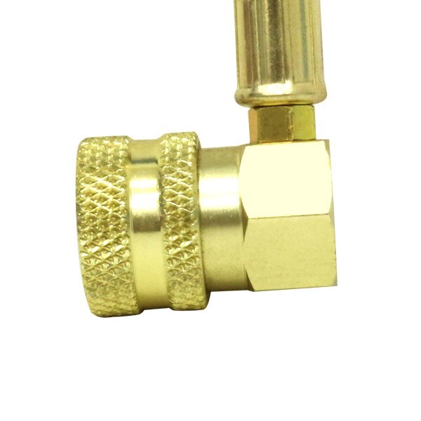  кондиционер газ дополнительный газ Charge шланг R134a простой кондиционер Short модель Quick переходник машина кондиционер холодный . газ клапан(лампа) 