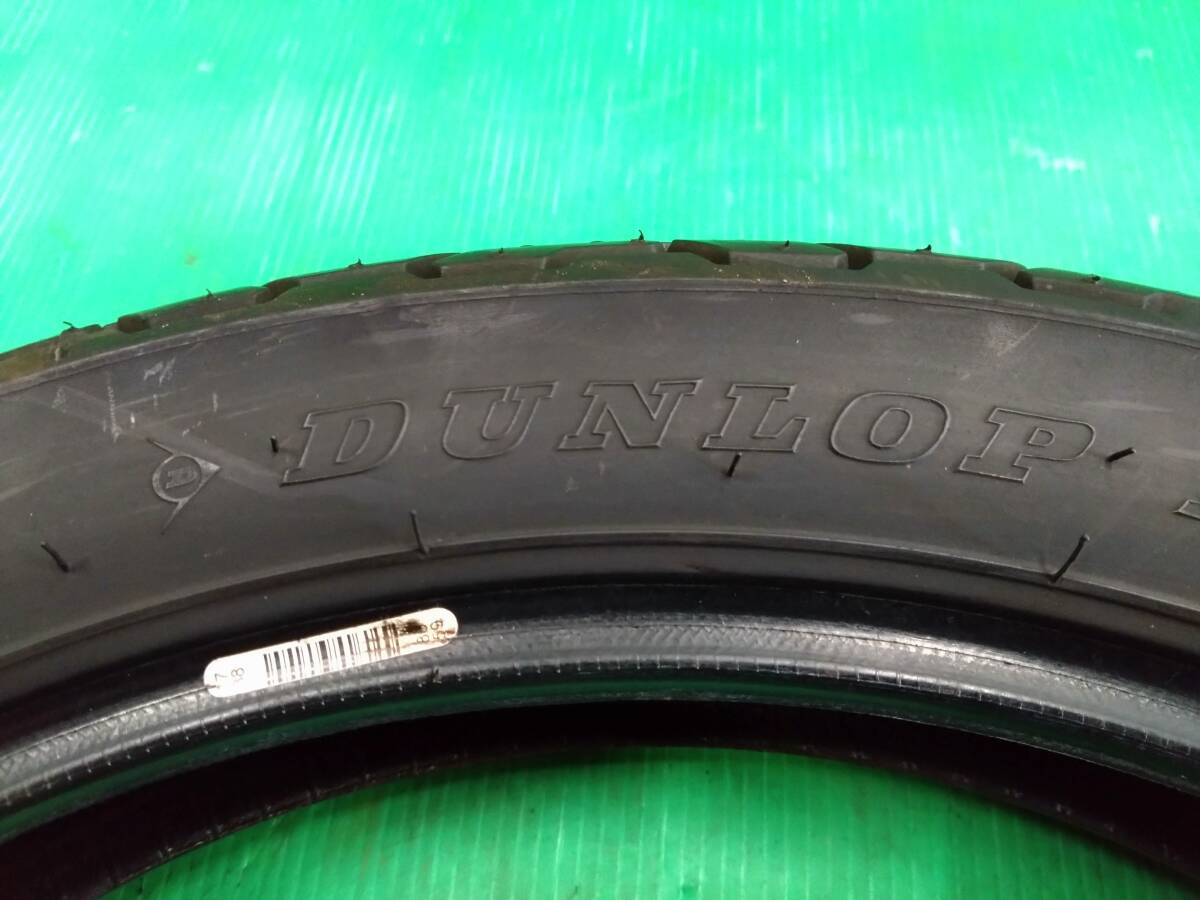 160 1F DUNLOP ダンロップ K527 110/90-18 チューブタイヤ 中古 20251021_画像4