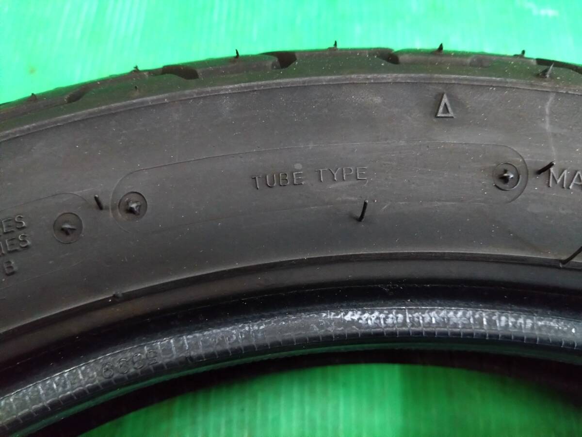 160 1F DUNLOP ダンロップ K527 110/90-18 チューブタイヤ 中古 20251021_画像3