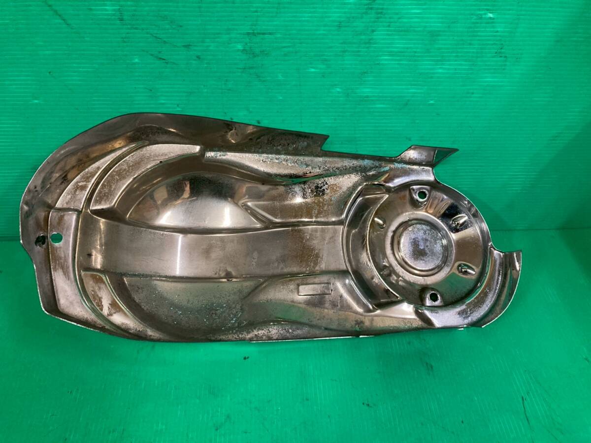 120*1FH【スカイウェイブ250】デイトナ エンジンカバー クランクケースカバー クラッチカバー プーリーカバー メッキ 251022_画像7