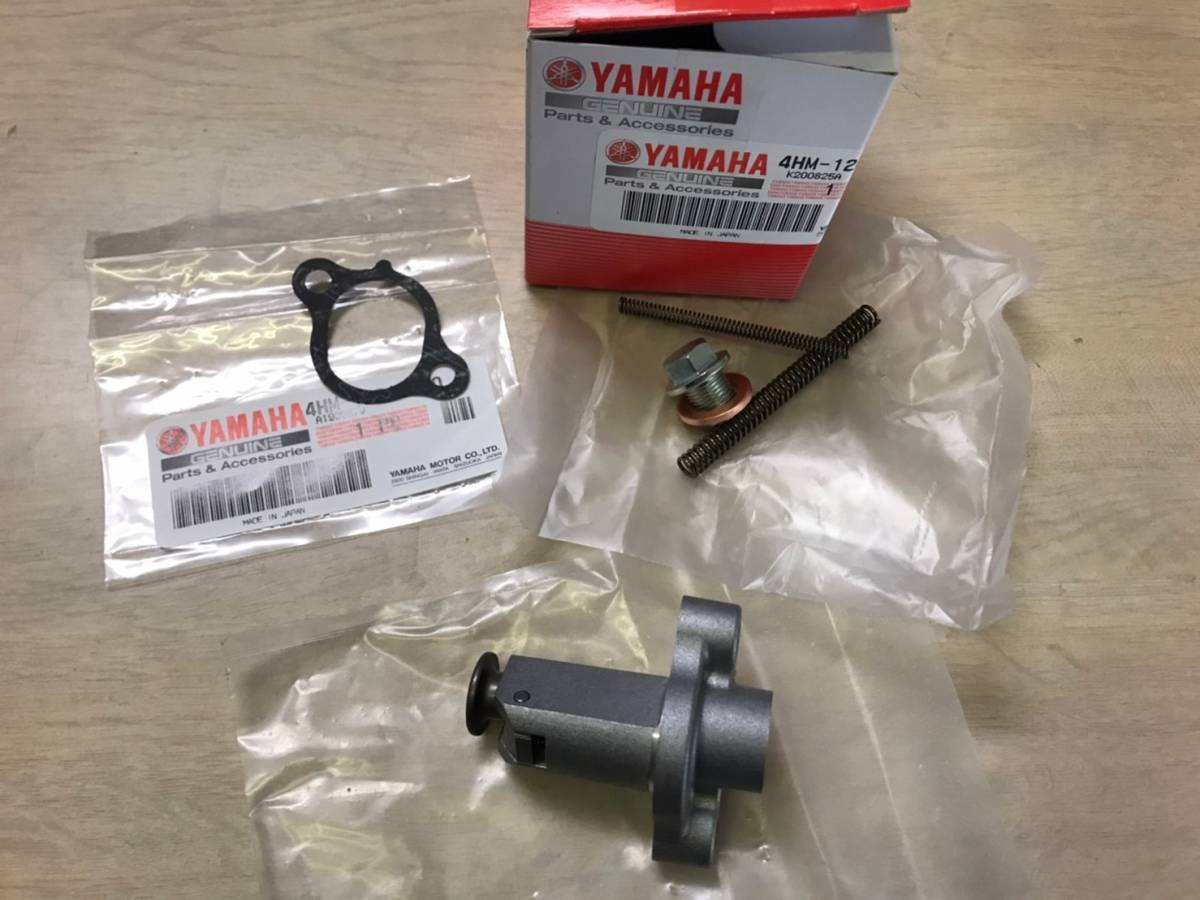 60*BY-27【XJR400R　4HM】純正新品カムチェーンテンショナー　テンショナーケースガスケット　セット_画像1