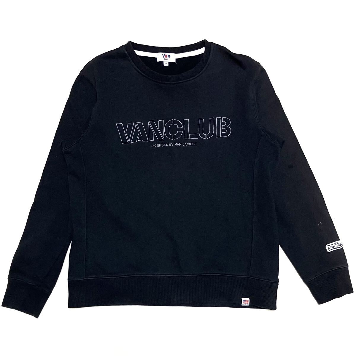 送料無料 VAN CLUB ビッグロゴ スウェットヴァンヂャケットインク トラディショナル_画像1