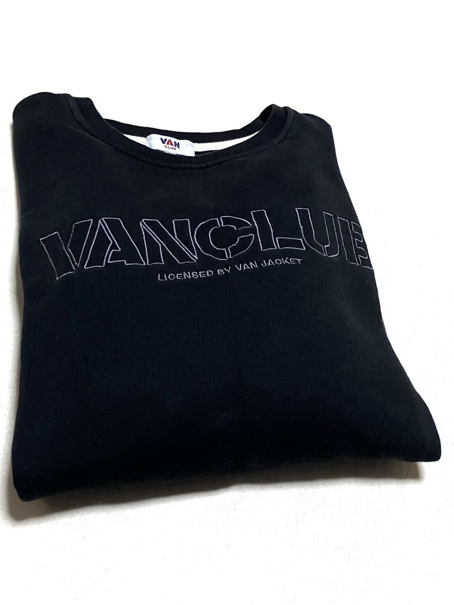 送料無料 VAN CLUB ビッグロゴ スウェットヴァンヂャケットインク トラディショナル_画像8