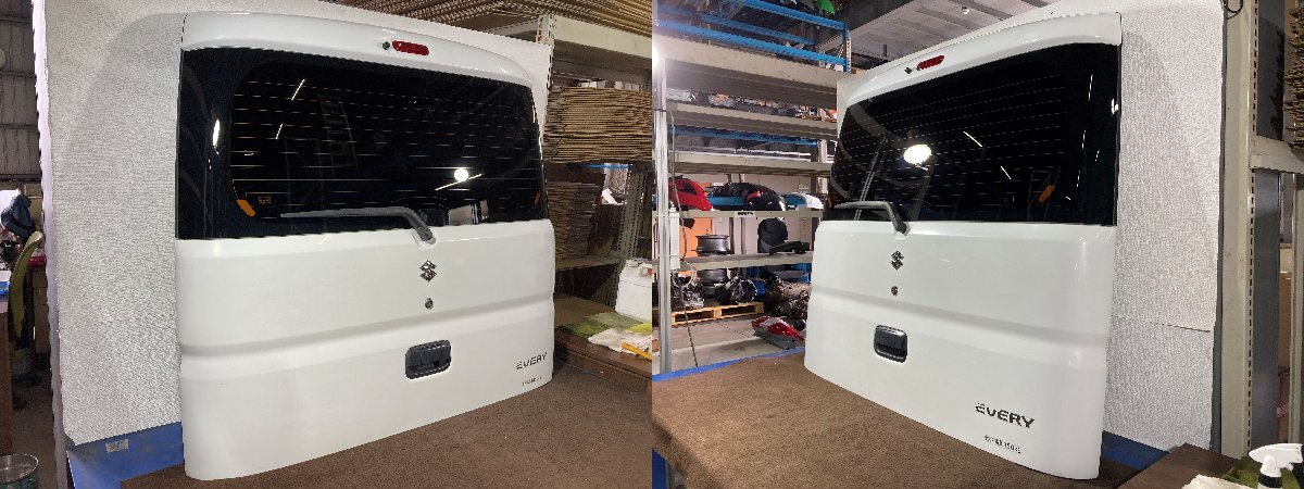 スズキ DA17V エブリイバン 純正 バックドア 26U 白 標準ルーフ DR17V DS17V DG17V リアゲート テールゲート ハッチ 他同梱不可