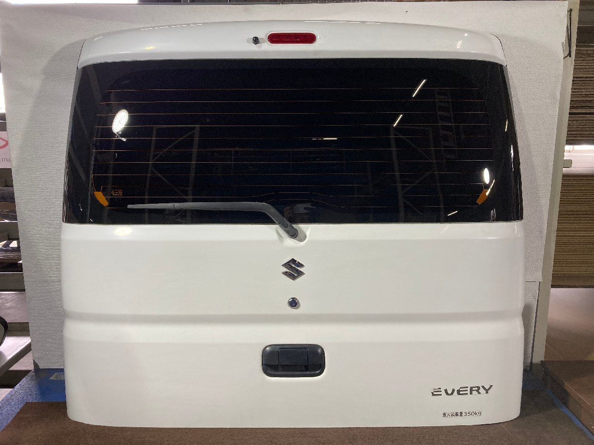 スズキ DA17V エブリイバン 純正 バックドア 26U 白 標準ルーフ DR17V DS17V DG17V リアゲート テールゲート ハッチ 他同梱不可