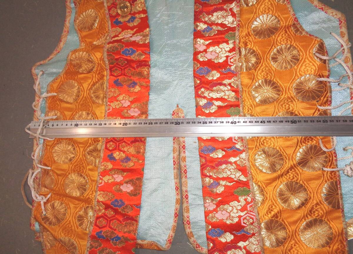 豪華絢爛 金糸菊紋陣羽織 具足羽織・陣胴服_画像7