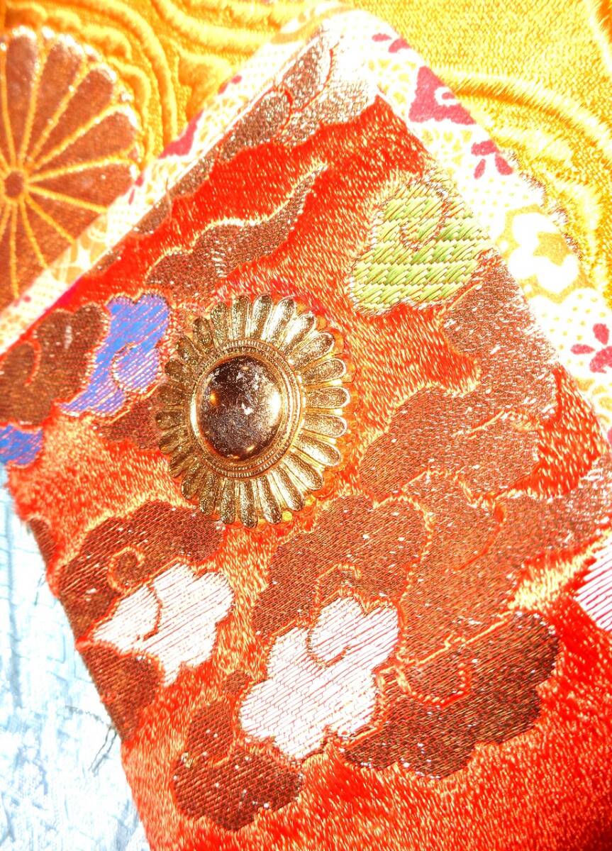 豪華絢爛 金糸菊紋陣羽織 具足羽織・陣胴服_画像6