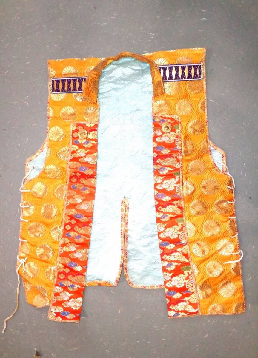 豪華絢爛 金糸菊紋陣羽織 具足羽織・陣胴服_画像1