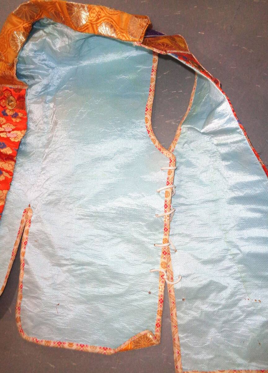 豪華絢爛 金糸菊紋陣羽織 具足羽織・陣胴服_画像3