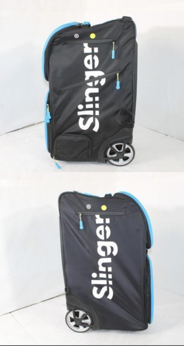 スリンガーバッグ テニスバッグ 首振りボードあり ボールマシーン 球出し_画像3