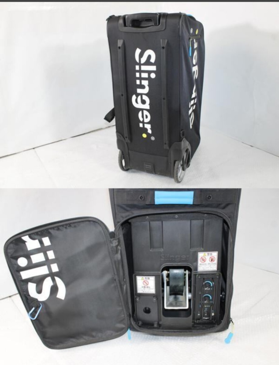 スリンガーバッグ テニスバッグ 首振りボードあり ボールマシーン 球出し_画像4